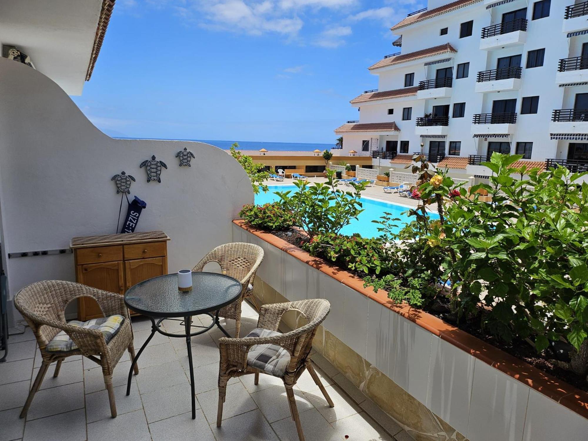 Аппартаметы Seguro De Sol Playa De La Arena Puerto de Santiago  Luaran gambar