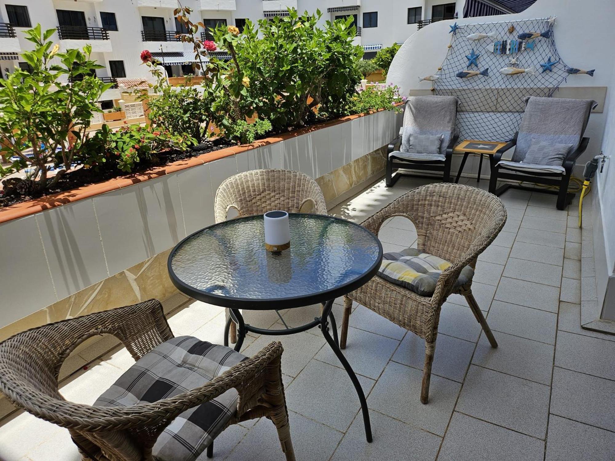 Аппартаметы Seguro De Sol Playa De La Arena Puerto de Santiago  Luaran gambar