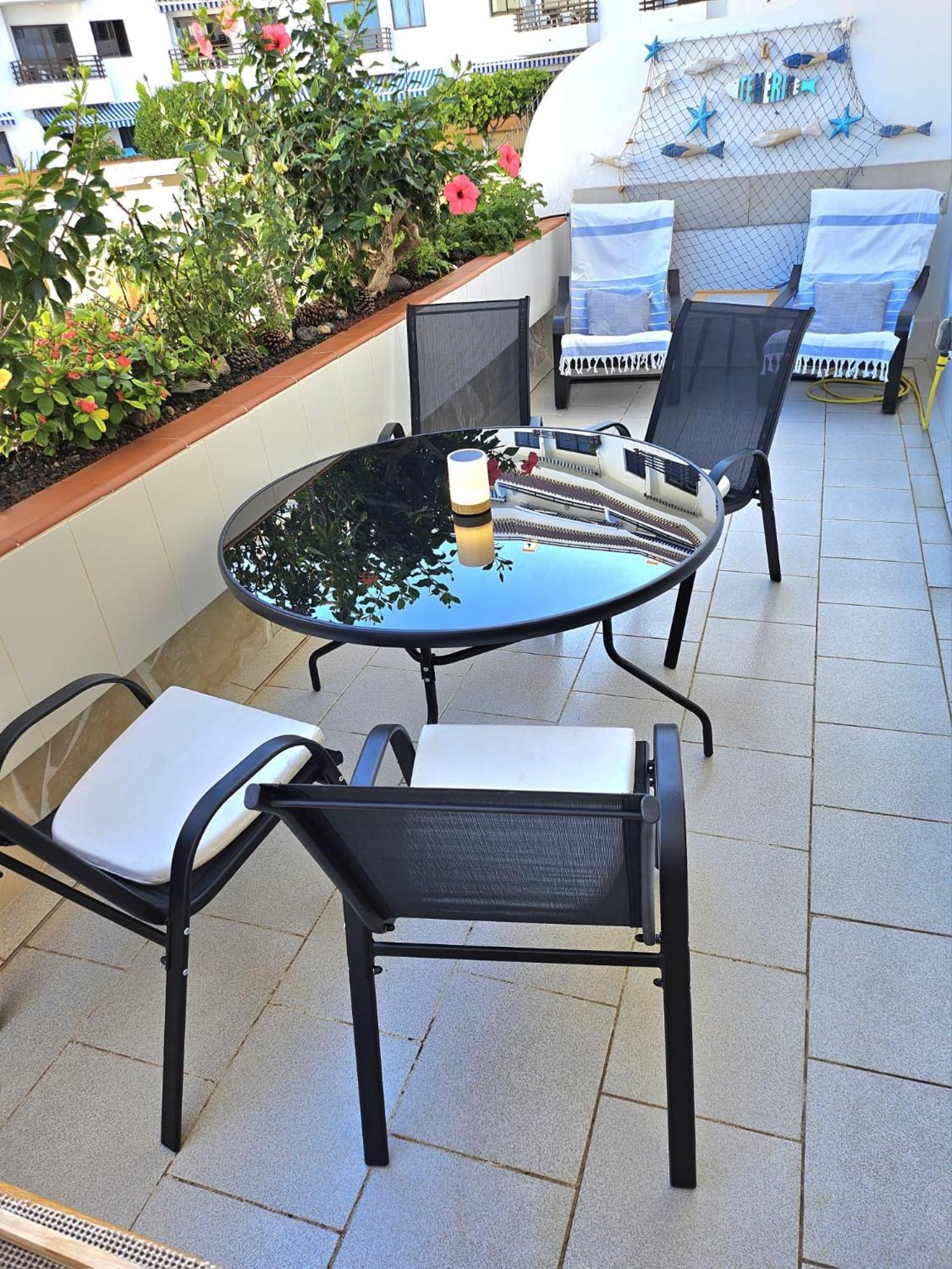 Аппартаметы Seguro De Sol Playa De La Arena Puerto de Santiago  Luaran gambar