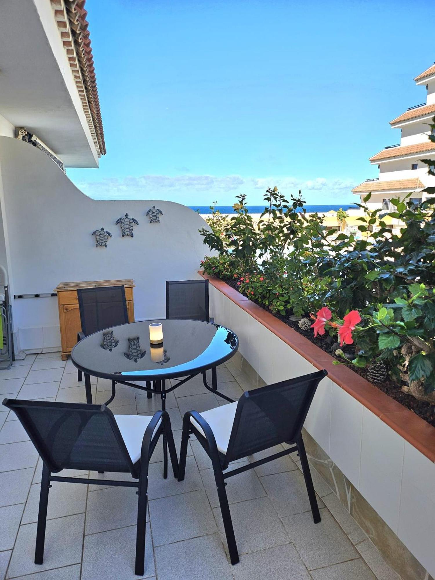 Аппартаметы Seguro De Sol Playa De La Arena Puerto de Santiago  Luaran gambar